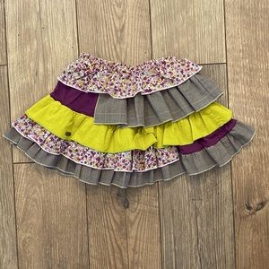 Catimini Toddler Layered Ruffle Skirt
